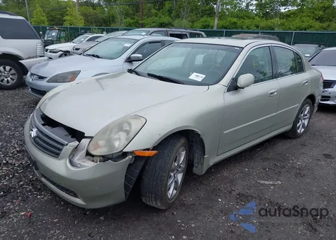 2006 Infiniti G35X from USA, damaged, VIN JNKCV51F96M610820